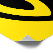 Liefde reggae Muzieksymbool reggae Poster (Hoek)