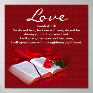 Liefde - Religieus Poster - Christelijk