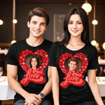 Liefde rode harten foto