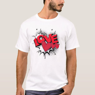 Liefde & Rode harten T-shirt