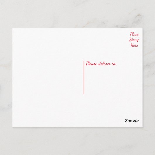 Liefde Rode Roze Lipstick Kus bruiloft Jubileum Briefkaart (Achterkant)