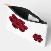 Liefde. Rode rozen uit de tuin. Etui (Open)