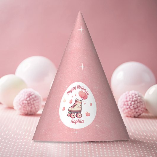 Liefde Rolschaatsen Glitters verjaardagsfeestje Feesthoedjes