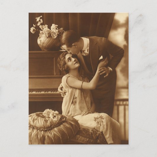 liefde, Romance, romantisch, sparen de Datum Aankondigingskaart (Voorkant)