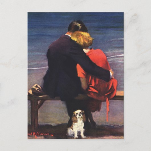 liefde, Romance, romantisch, sparen de Datum Aankondigingskaart (Voorkant)