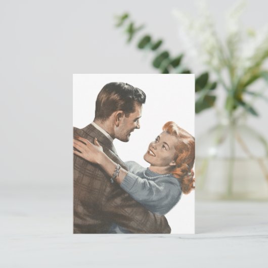  liefde, Romance, romantisch, sparen de Datum Aankondigingskaart (Staand voorkant)