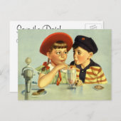  liefde, Romance, romantisch, sparen de Datum Aankondigingskaart (Voorkant / Achterkant)