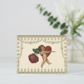 liefde, Romance, romantisch, sparen de Datum Aankondigingskaart (Staand voorkant)