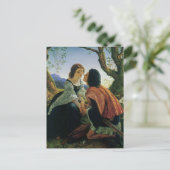  liefde, Romance, romantisch, sparen de Datum Aankondigingskaart (Staand voorkant)