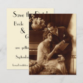  liefde, Romance, romantisch, sparen de Datum Kaart (Voorkant / Achterkant)