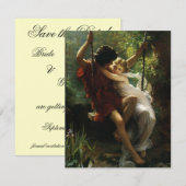 liefde, Romance, romantisch, sparen de Datum Kaart (Voorkant / Achterkant)