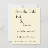 liefde, Romance, romantisch, sparen de Datum Kaart (Achterkant)