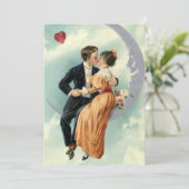 liefde, Romance, romantisch, sparen de Datum Kaart (Staand voorkant)
