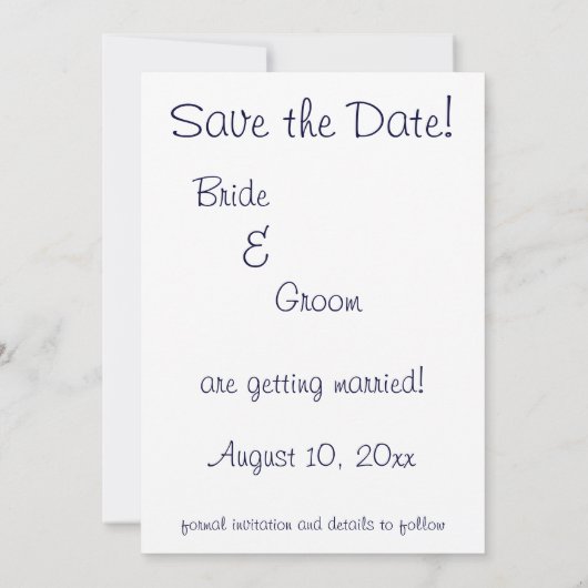  liefde, Romance, romantisch, sparen de Datum Kaart (Achterkant)