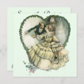  liefde, Romance, romantisch, sparen de Datum Kaart (Voorkant / Achterkant)