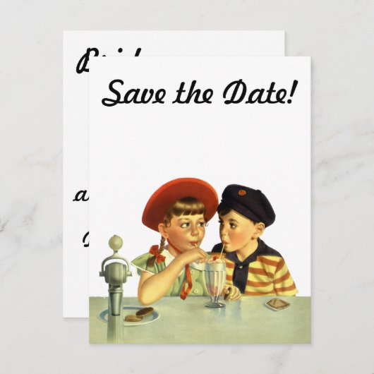  liefde, Romance, romantisch, sparen de Datum Kaart (Voorkant / Achterkant)