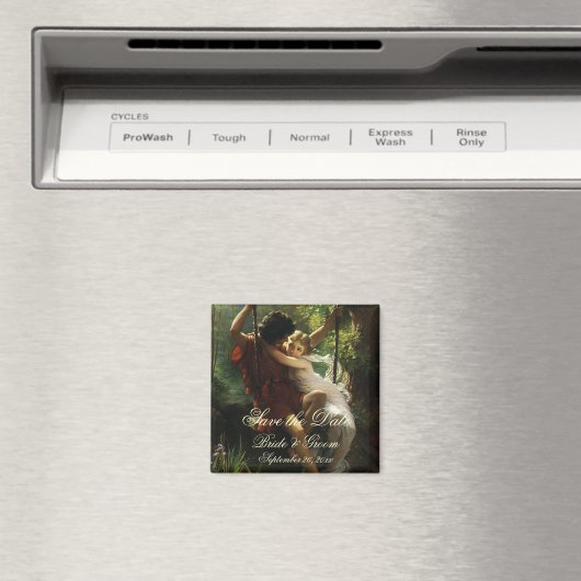 liefde, Romance, romantisch, sparen de Datum Magneet (Insitu (Vaatwasser))