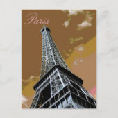 Liefde & Romance Stad van Paris Eiffeltoren Frankr Briefkaart (Voorkant)