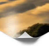 Liefde & Romance Stad van Paris Eiffeltoren Frankr Foto Afdruk (Hoek)