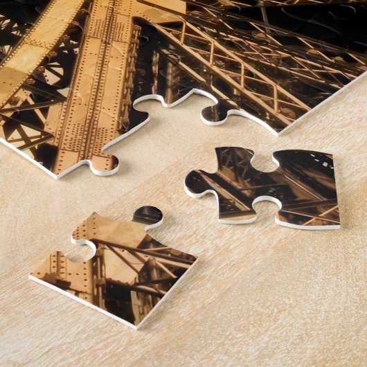 Liefde & Romance Stad van Paris Eiffeltoren Frankr Legpuzzel (Zijkant)