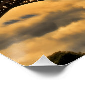 Liefde & Romance Stad van Paris Eiffeltoren Frankr Perfect Poster (Hoek)