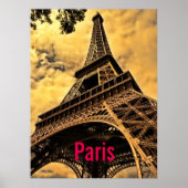 Liefde & Romance Stad van Paris Eiffeltoren Frankr Poster (Voorkant)