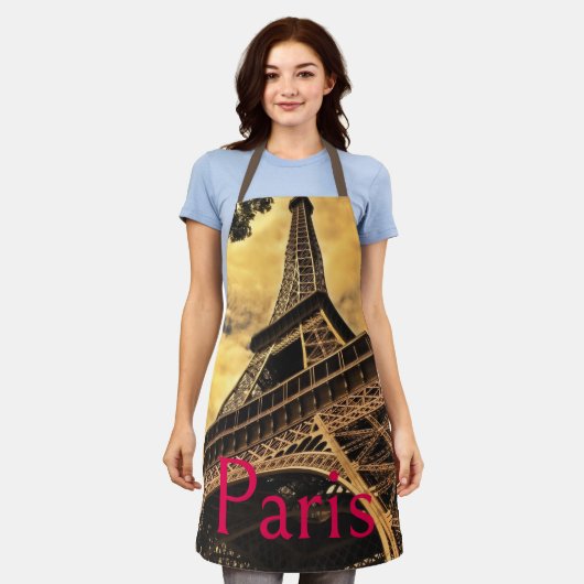 Liefde & Romance Stad van Paris Eiffeltoren Frankr Schort (Gedragen)