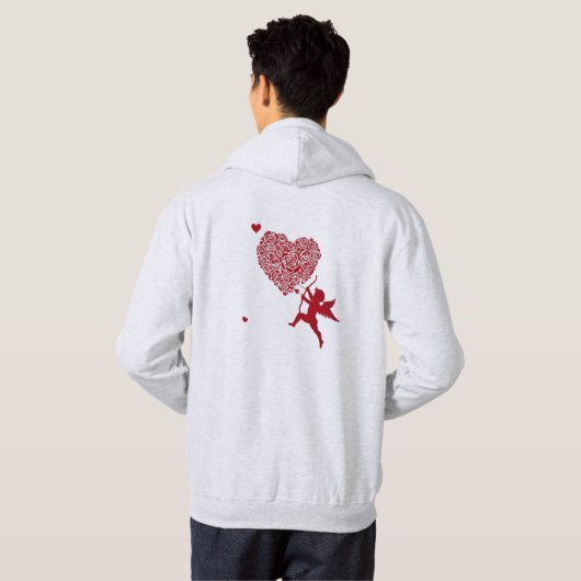 Liefde & Romance - Valentijn's Day Special Hoodie (Achterkant volledig)