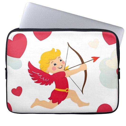 Liefde & Romance - Valentijn's Day Special Laptop Sleeve (Voorkant)