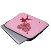 Liefde & Romance - Valentijn's Day Special Laptop Sleeve (Voorkant onderkant)