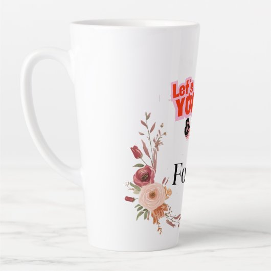 Liefde & Romance - Valentijn's Day Special Latte Mok (Links)