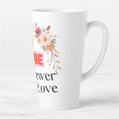 Liefde & Romance - Valentijn's Day Special Latte Mok (Rechts)