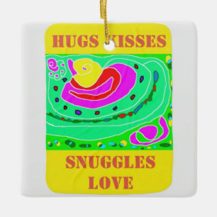 LIEFDE ROMANCE WELKOM THUIS KERAMISCH ORNAMENT