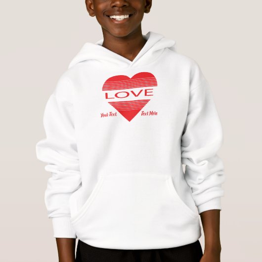 Liefde & Romantiek Conceptontwerp met Hart Element (Voorkant)