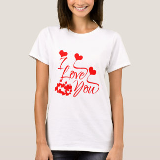 Liefde romantisch citaat t-shirt