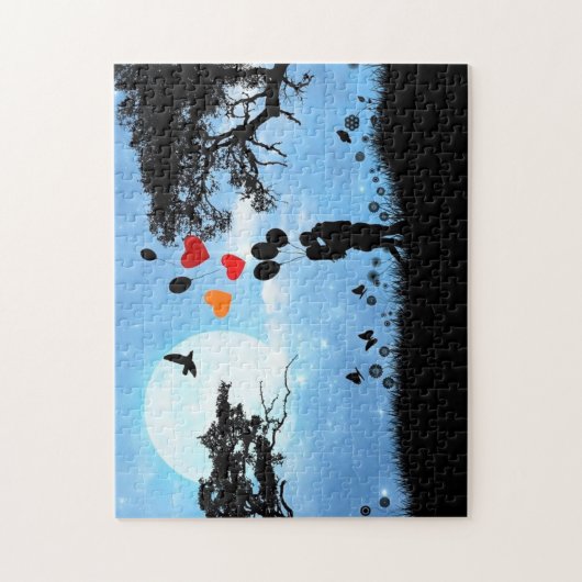 Liefde - Romantisch Legpuzzel (Verticaal)