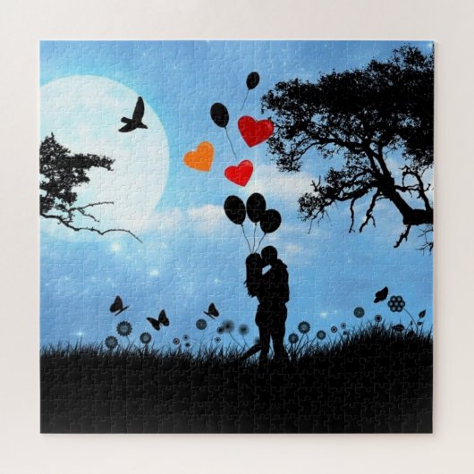 Liefde - Romantisch - Legpuzzel (Horizontaal)