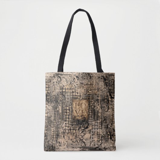  liefde romantische gotiek tote bag (Voorkant)