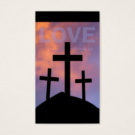 LIEFDE - Romeinen 5:8 Tract Kaarten / Visitekaartjes