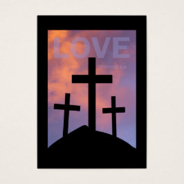 LIEFDE - Romeinen 5:8 Tract Kaarten / Visitekaartjes