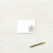 Liefde Rond de Wereld Talen Post-it® Notes (Op bureau)