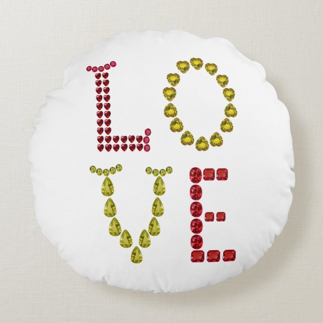 Liefde Rond Kussen (Voorkant)