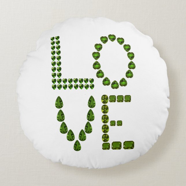 Liefde Rond Kussen (Voorkant)