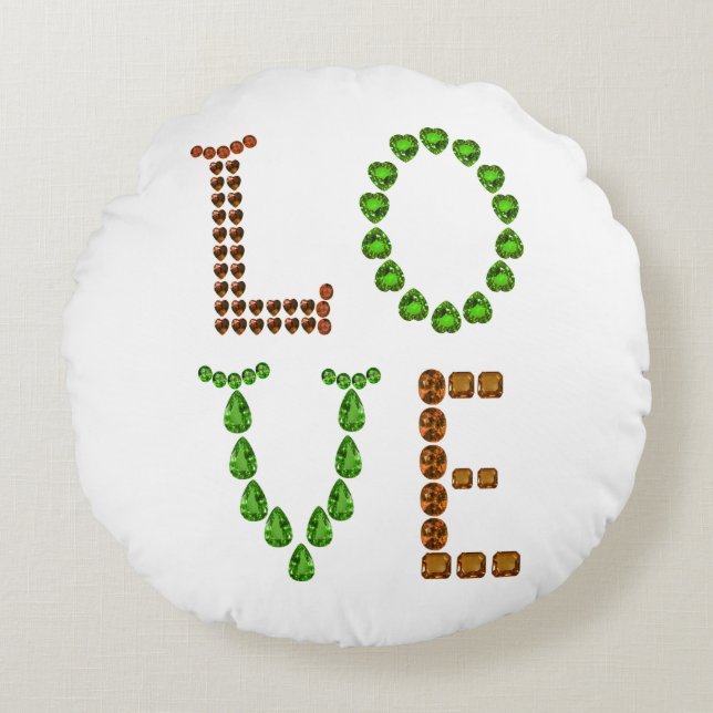 Liefde Rond Kussen (Voorkant)