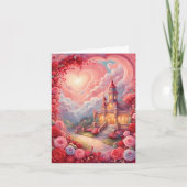 Liefde rond Valentijnsdag Kaart (Voorkant)