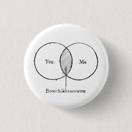 Liefde Ronde Button 3,2 Cm