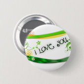 Liefde Ronde Button 5,7 Cm (Voorkant /achterkant)