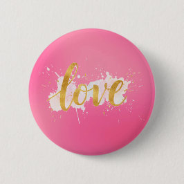 Liefde Ronde Button 5,7 Cm