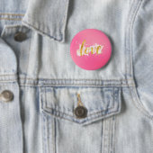 Liefde Ronde Button 5,7 Cm (In situ)
