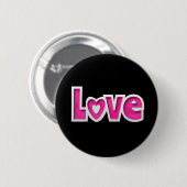 Liefde Ronde Button 5,7 Cm (Voorkant /achterkant)
